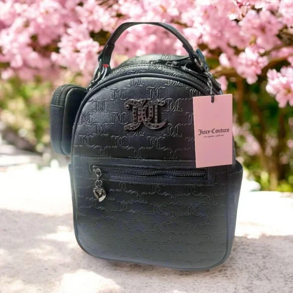 Juicy Couture | Bags | Nwt Juicy Couture Embossed Black  display picture 3